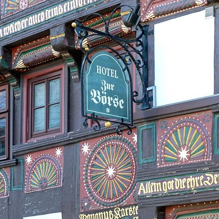 Altstadthotel Zur Boerse กอสลาร์ ภายนอก รูปภาพ